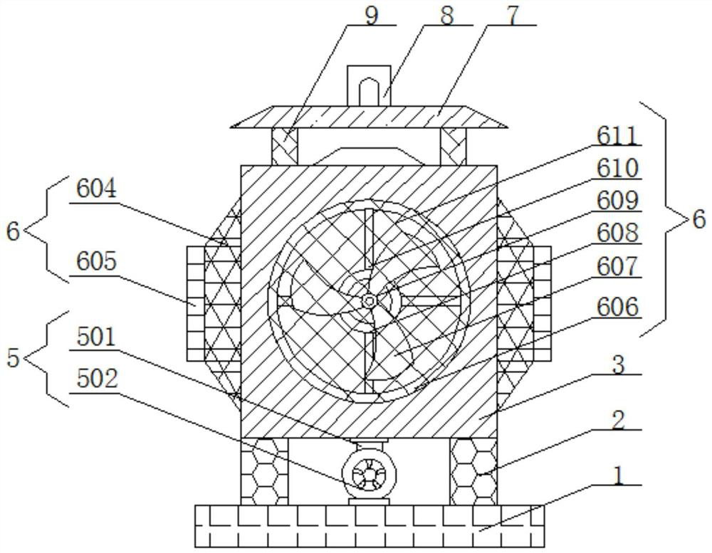 Municipal power distribution cabinet with good heat dissipation effect and heat dissipation method thereof