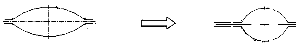 Out-of-roundness control method for short-stress-path rolling mill