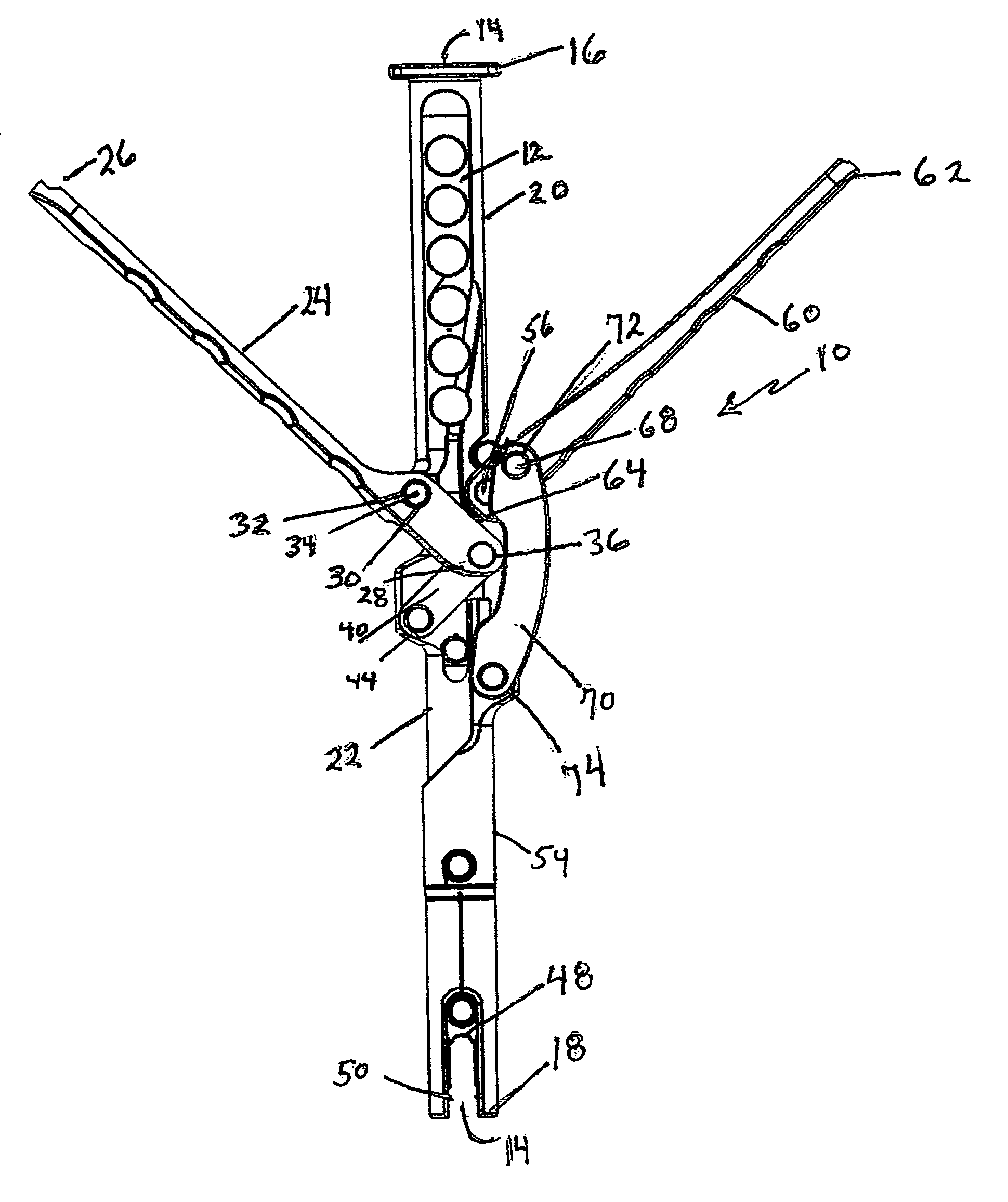 Dual action rod reducing and locking device and method