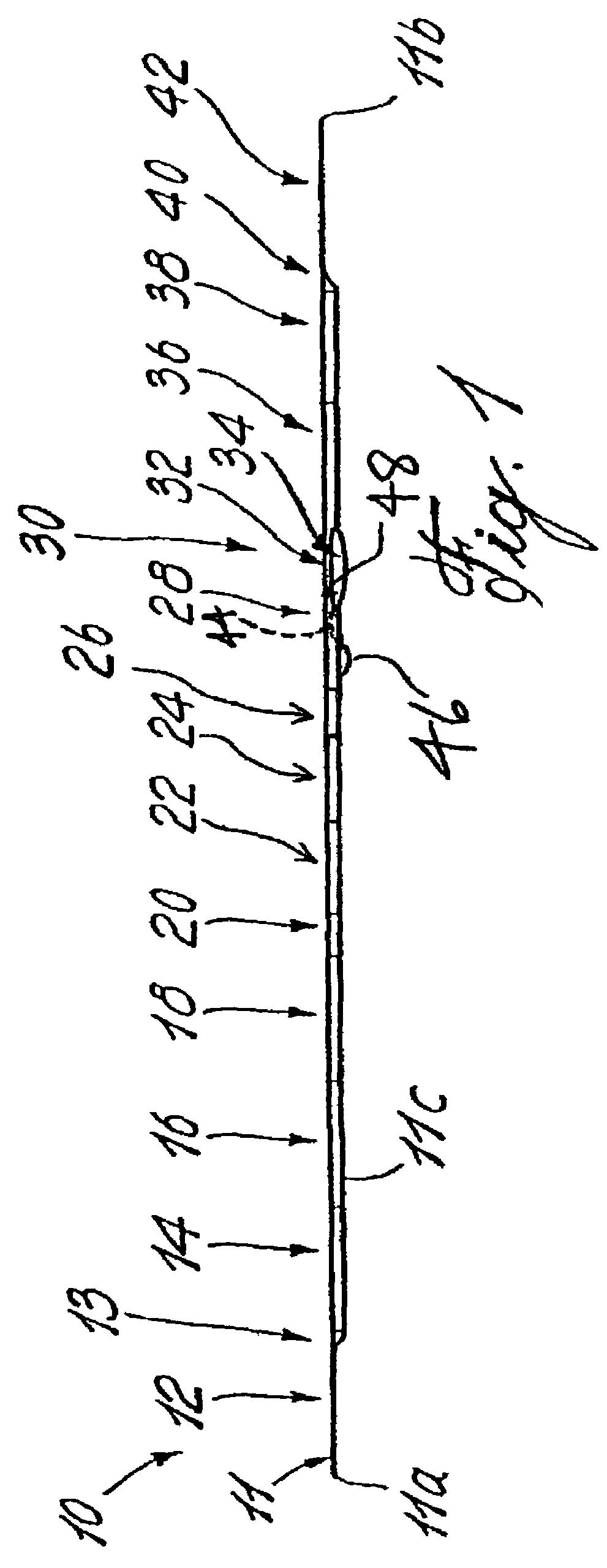 Interproximal tooth coating applicator