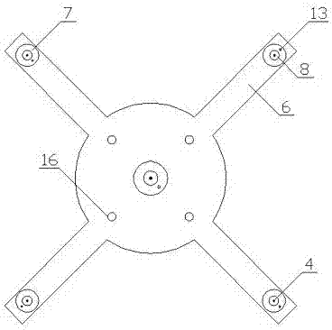 Ball-anchor rod-starlike component foundation and construction method thereof