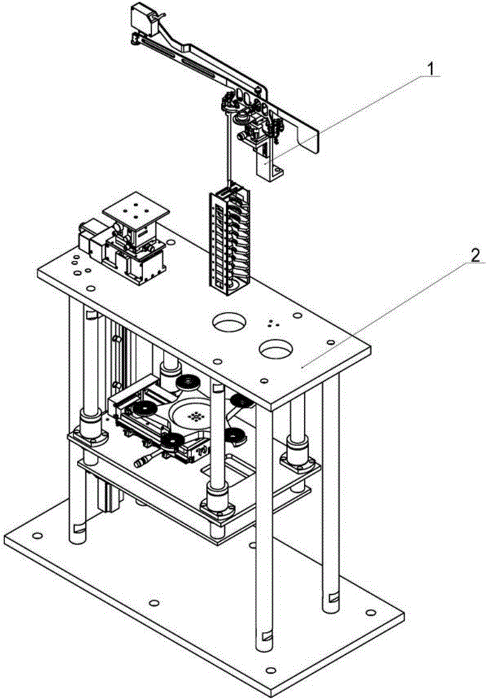 Force-measuring machine for micro-force value