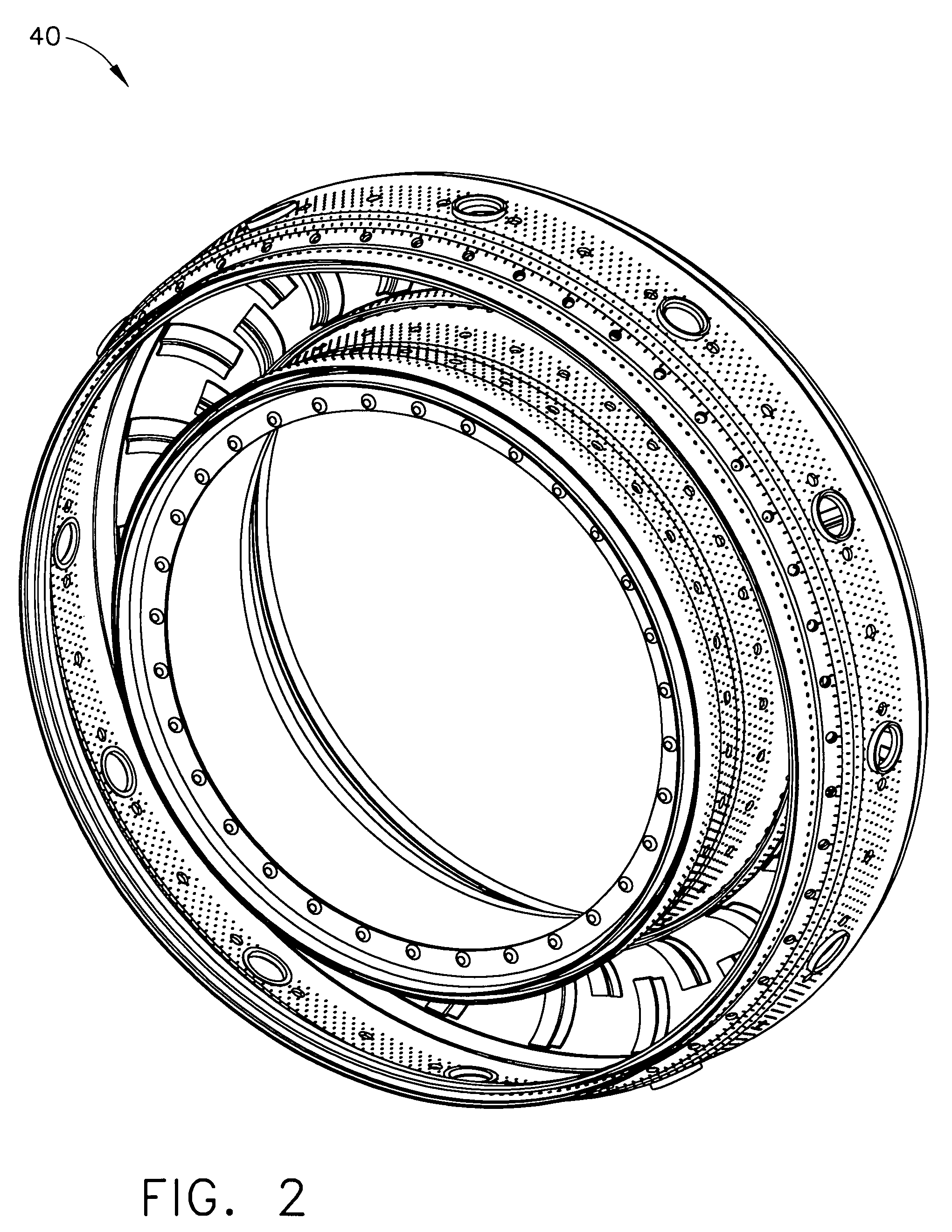 Combined effusion and thick TBC cooling method