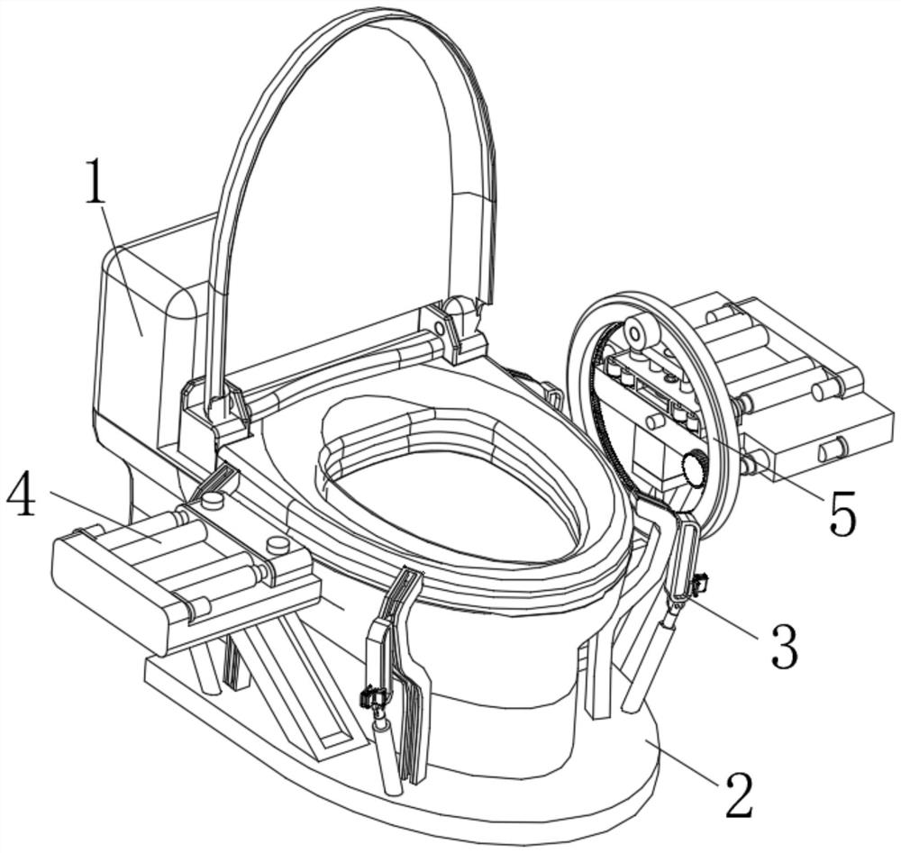 Flushing-free packaging device for excreta of infectious patient