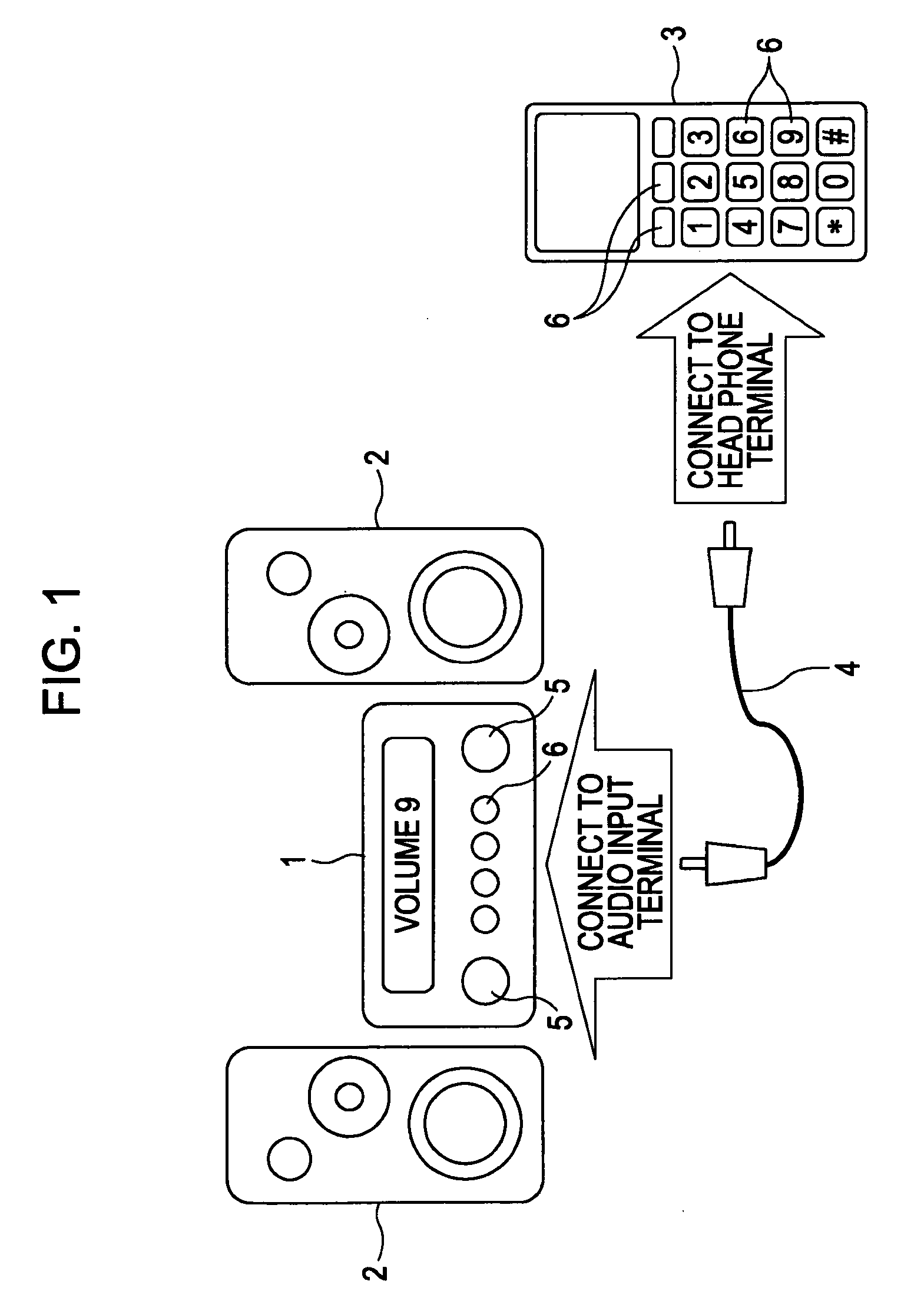 Audio apparatus and external adapter used for the audio apparatus