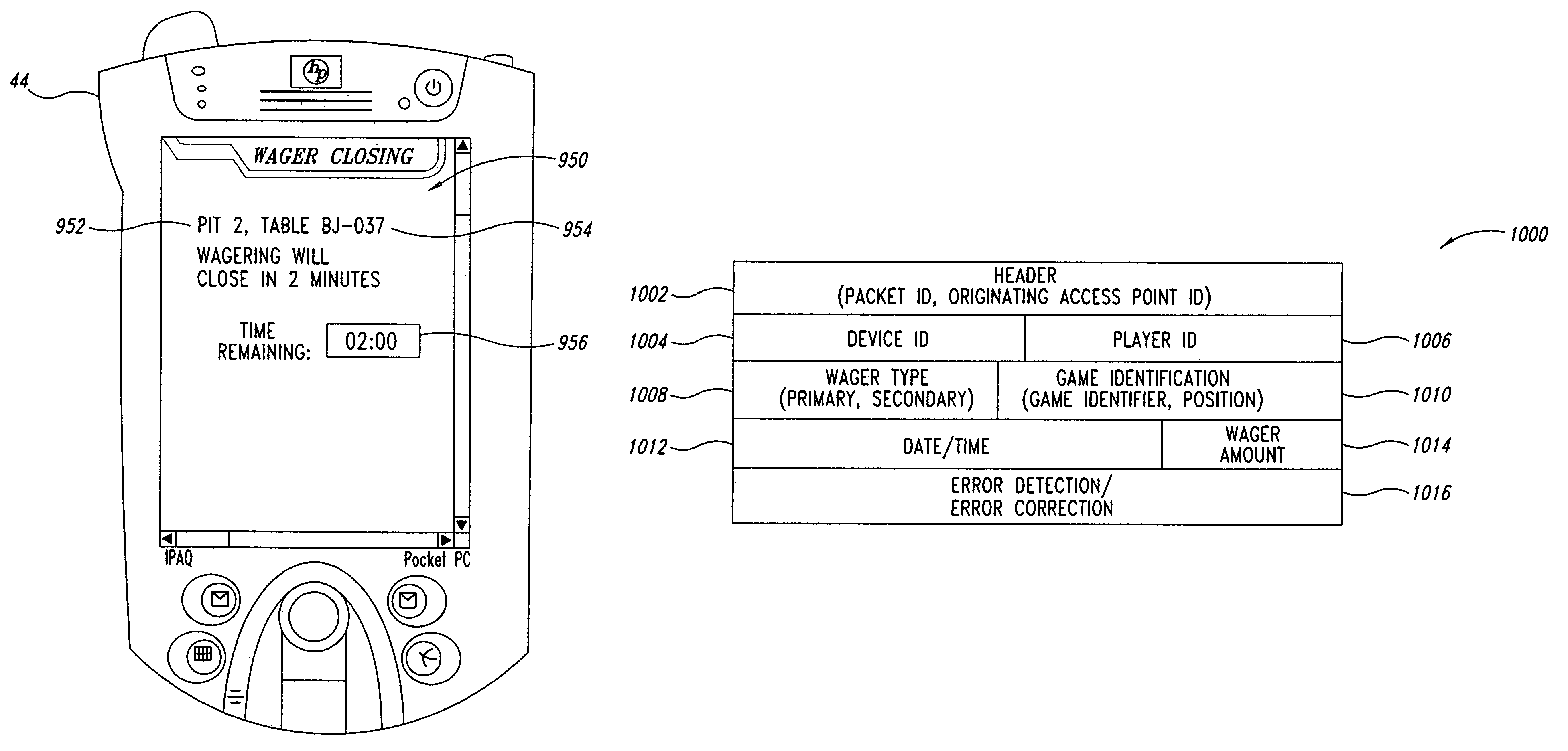 Wireless gaming environment