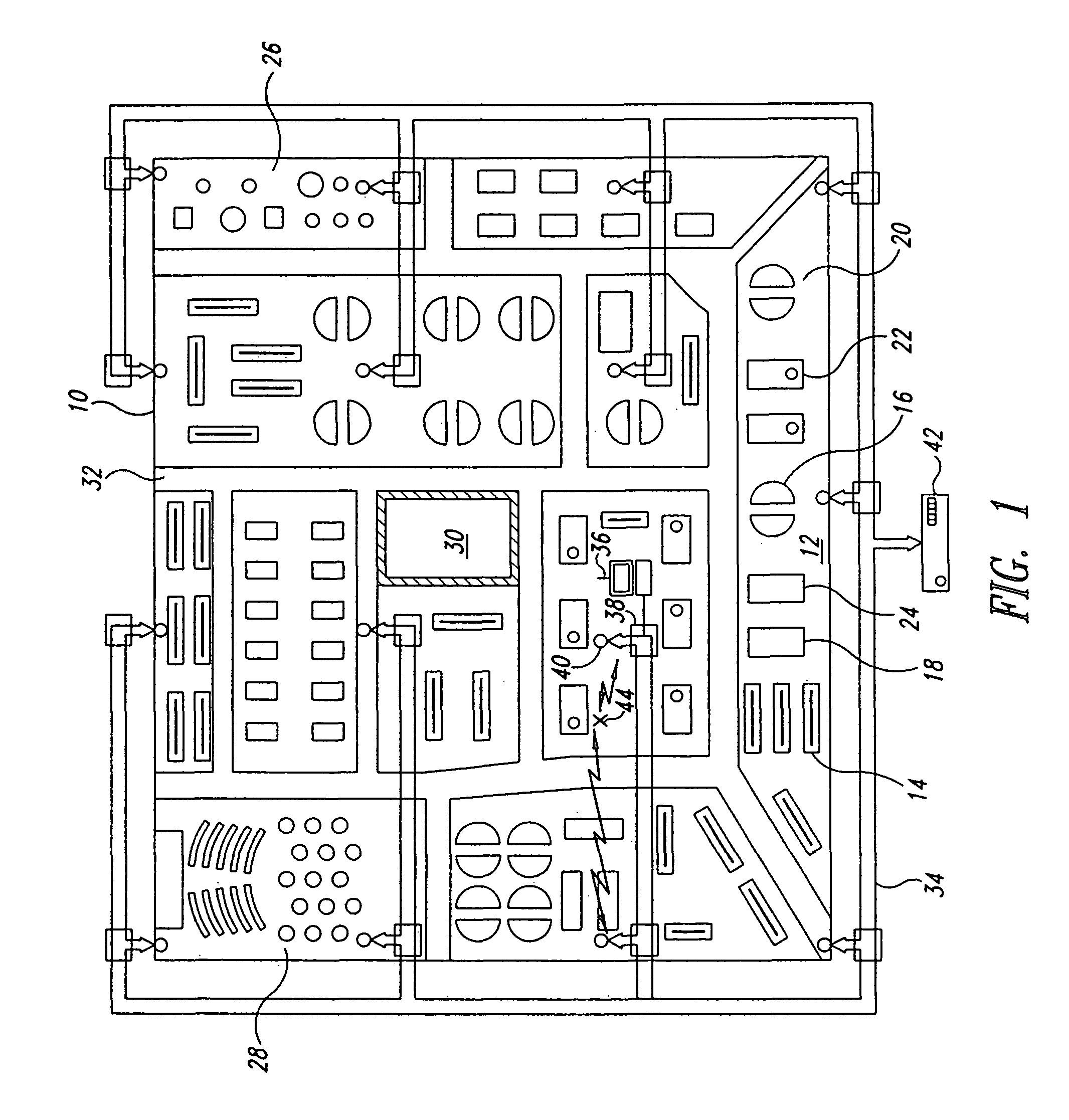 Wireless gaming environment