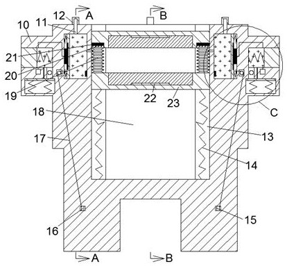 Clothing vapor ironing device with double-side ironing function