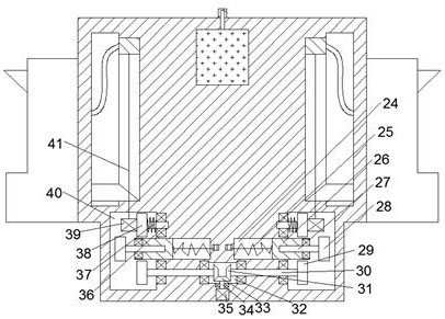 Clothing vapor ironing device with double-side ironing function