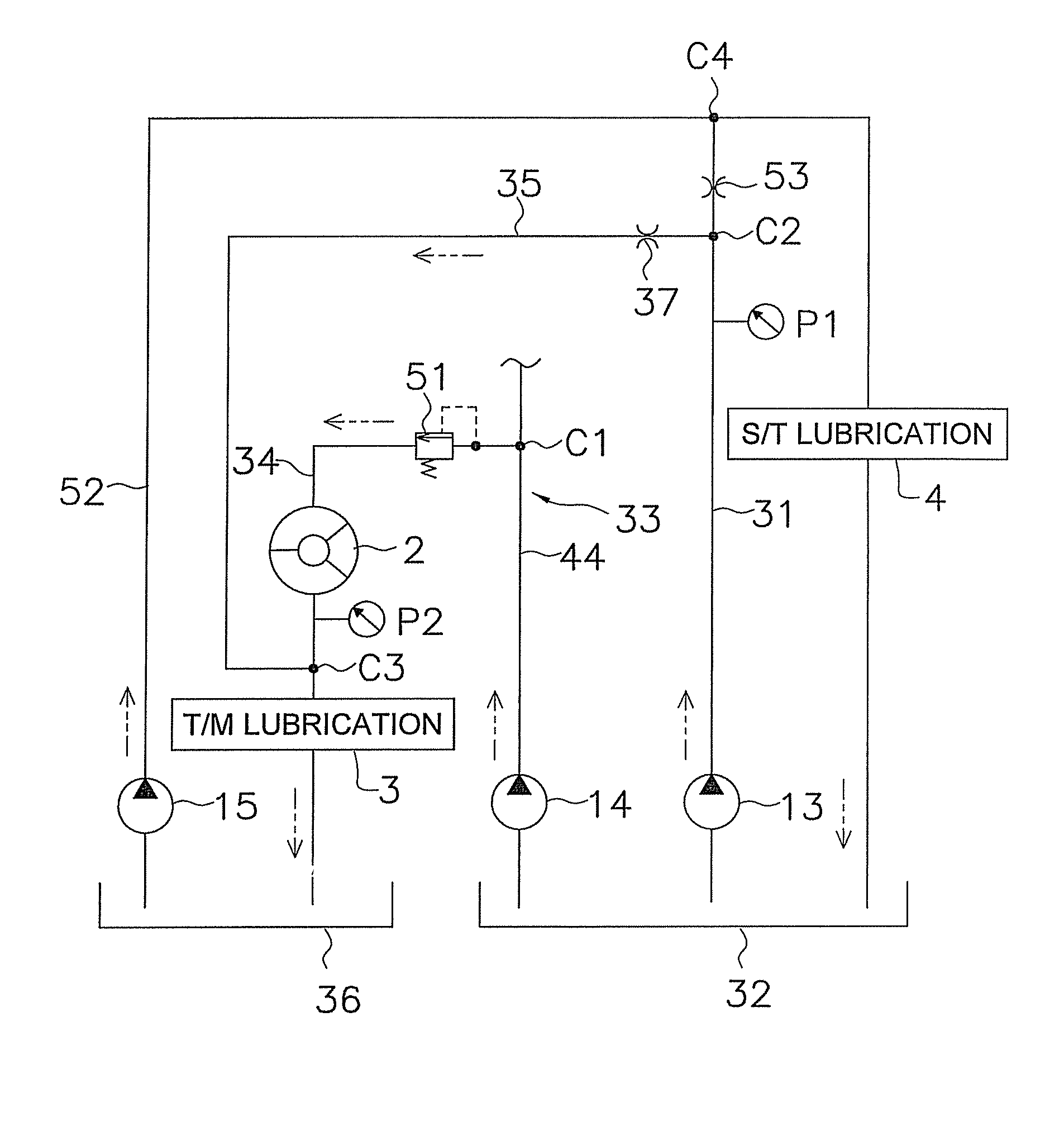 Hydraulic system for working vehicle