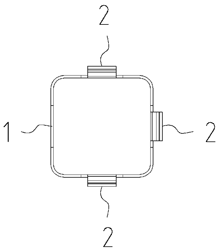 Edge member and construction method of steel concrete shear wall