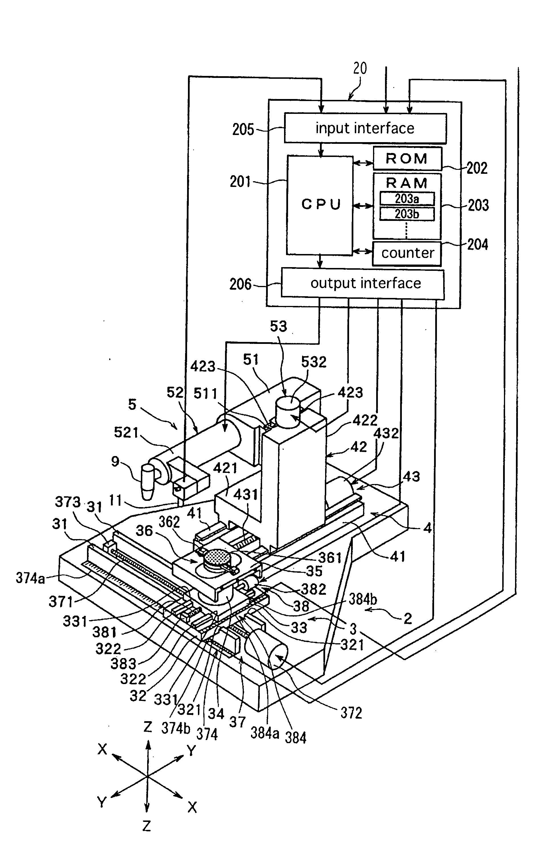 Laser beam machining system