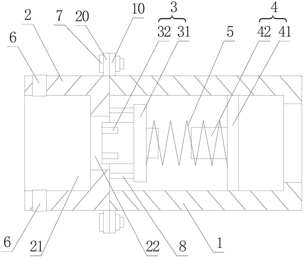 Sleeve capable of preventing nut and spacer from falling off