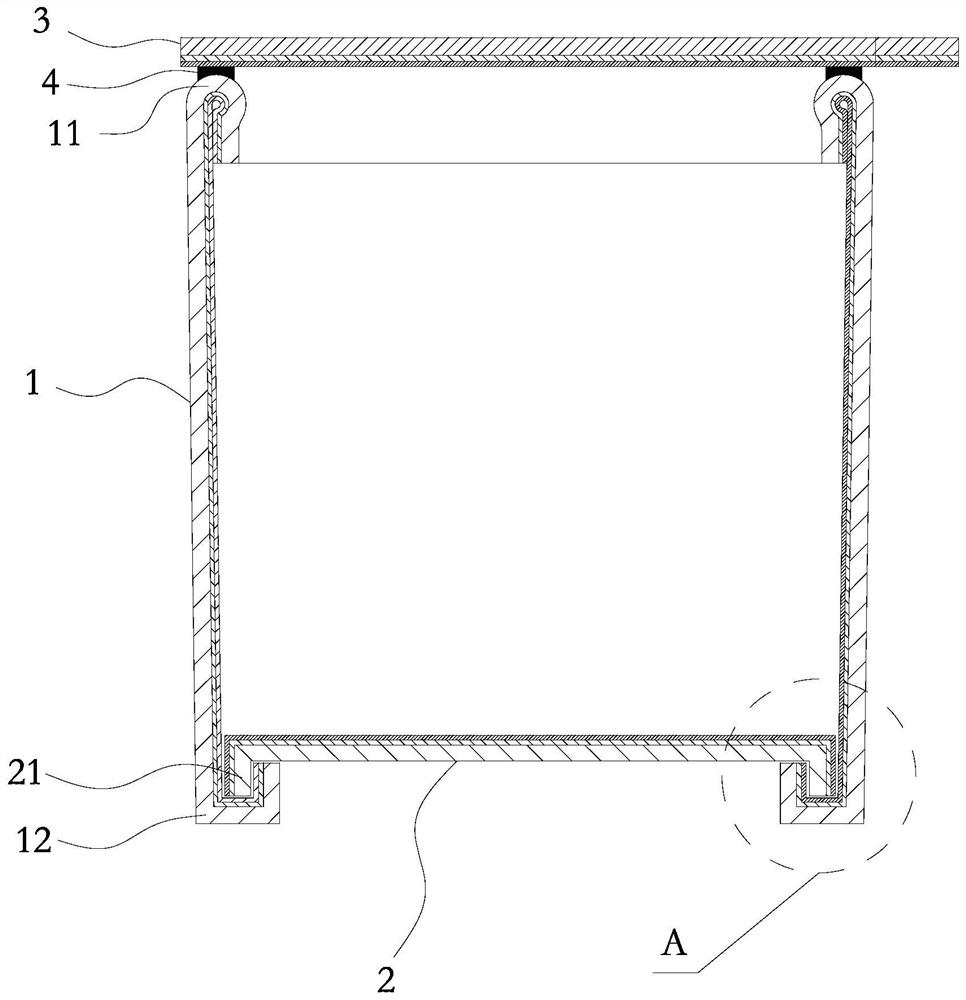 A kind of production method of tea packaging can