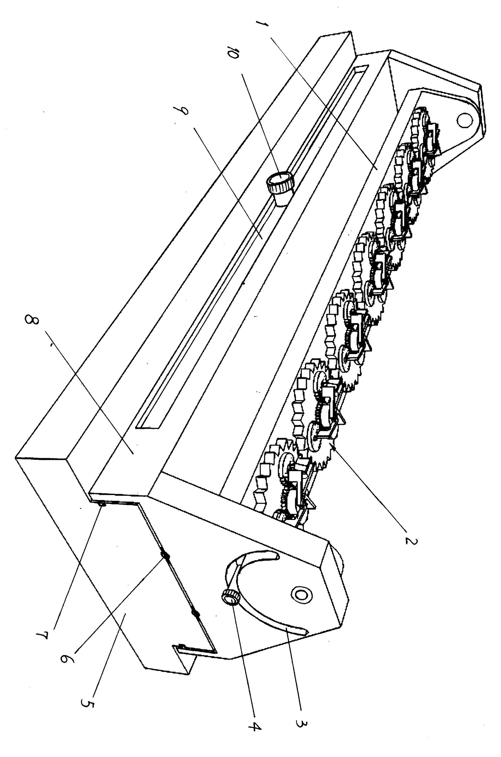 Omnibearing bolt trace testing special bench