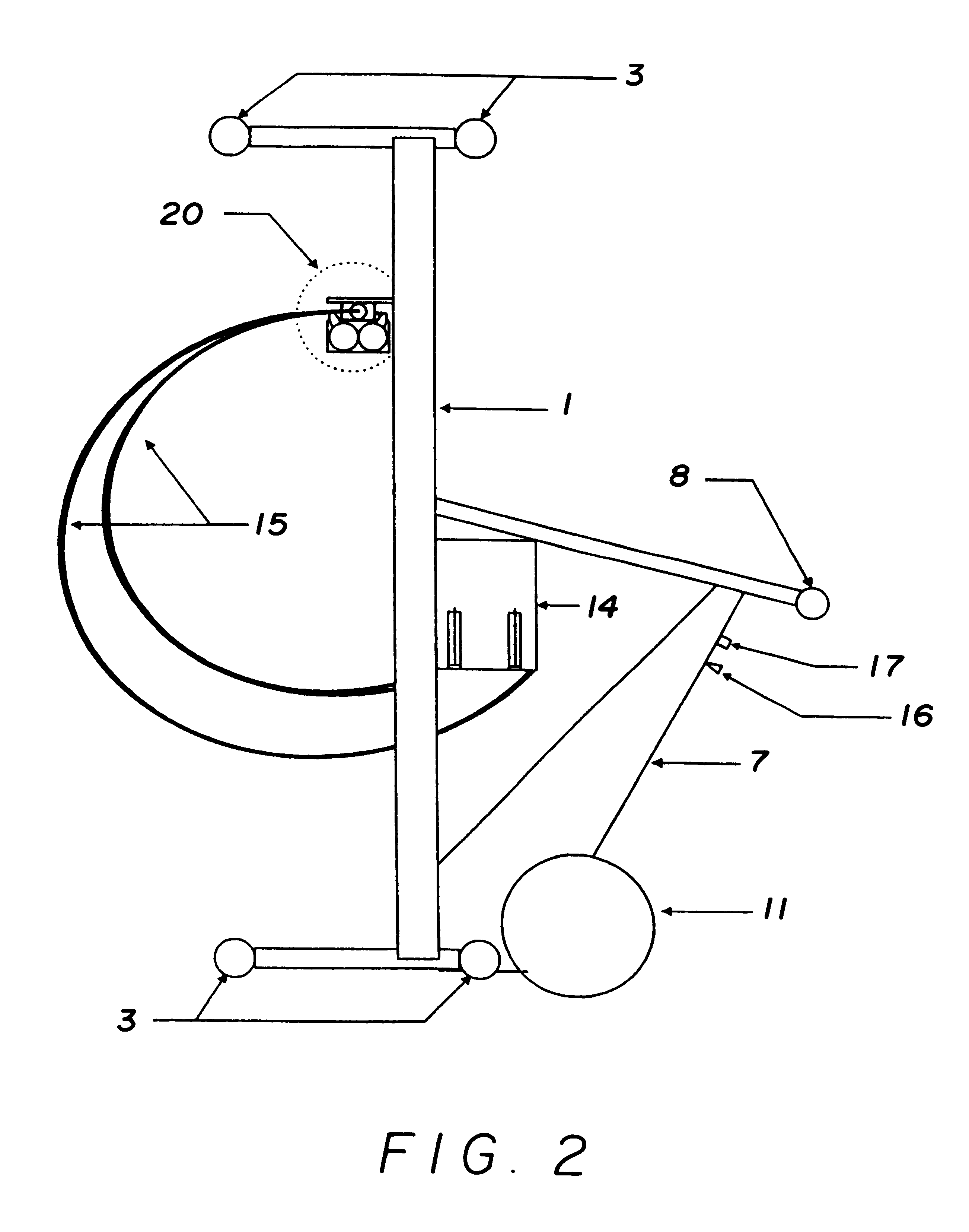 Mobile automatic machine for fastening of fasteners