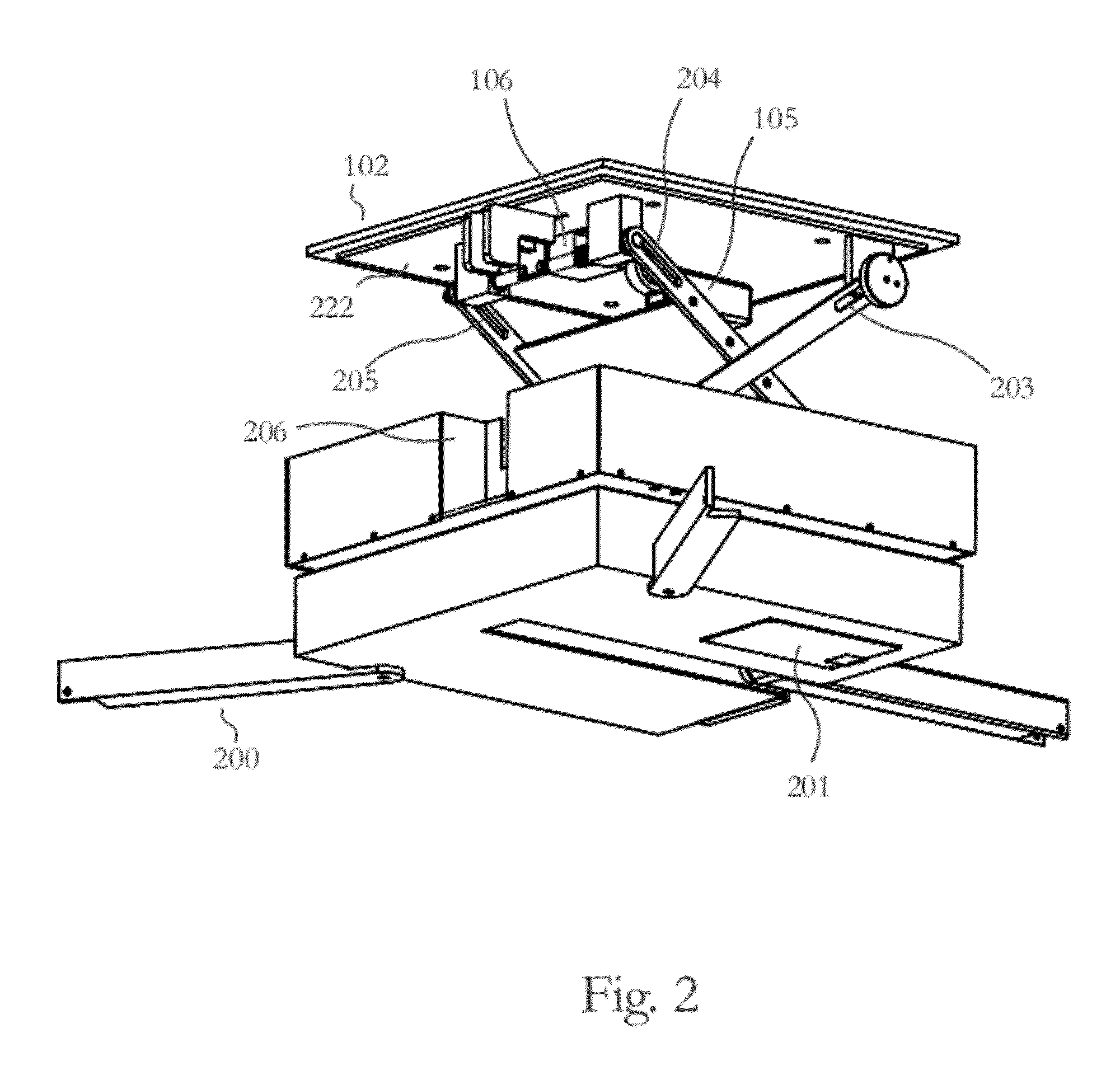 Compact portable antenna positioner system and method