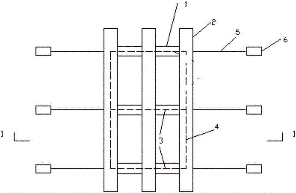 Case net type floating breakwater based on FRP material