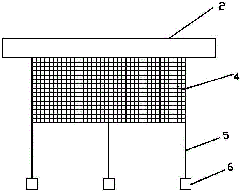 Case net type floating breakwater based on FRP material