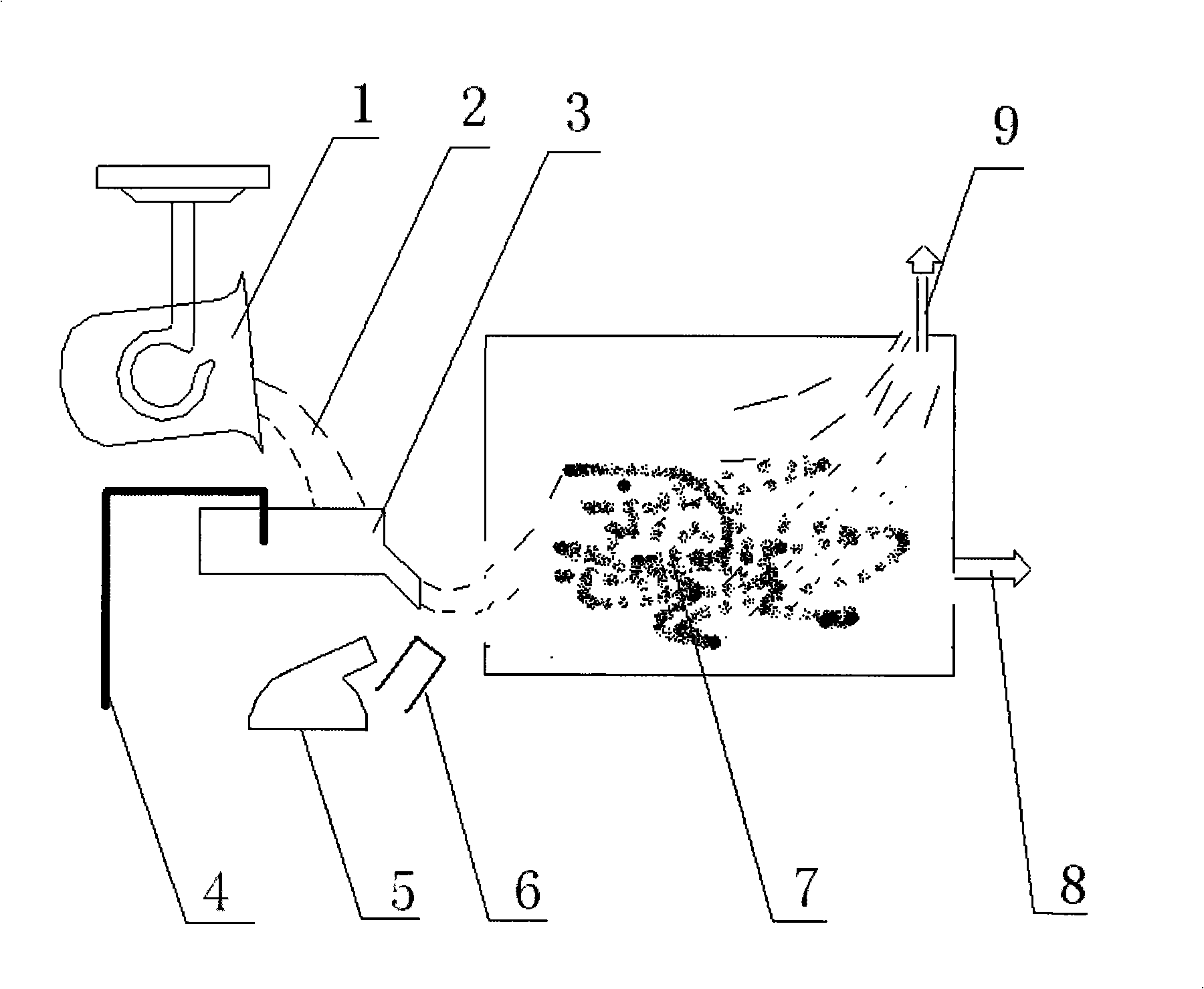 Method for producing composite particle slow release silicon fertilizer