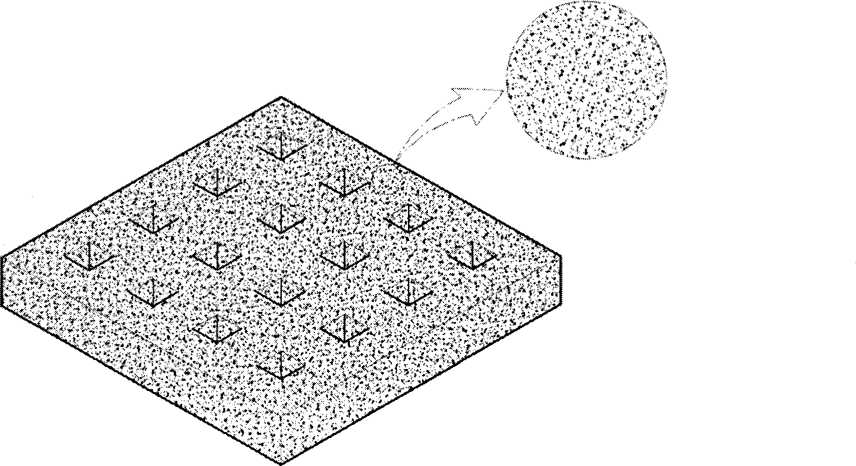 Vegetation basis and method of production thereof