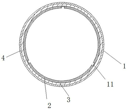 Anti-extrusion flame-retardant cable