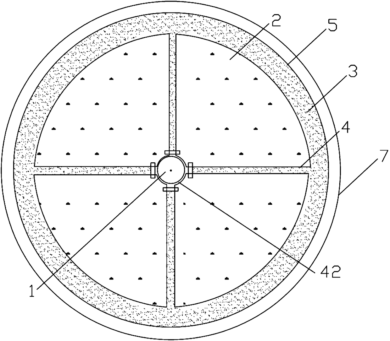 Composite column of fiber reinforced plastic and machining method of composite column