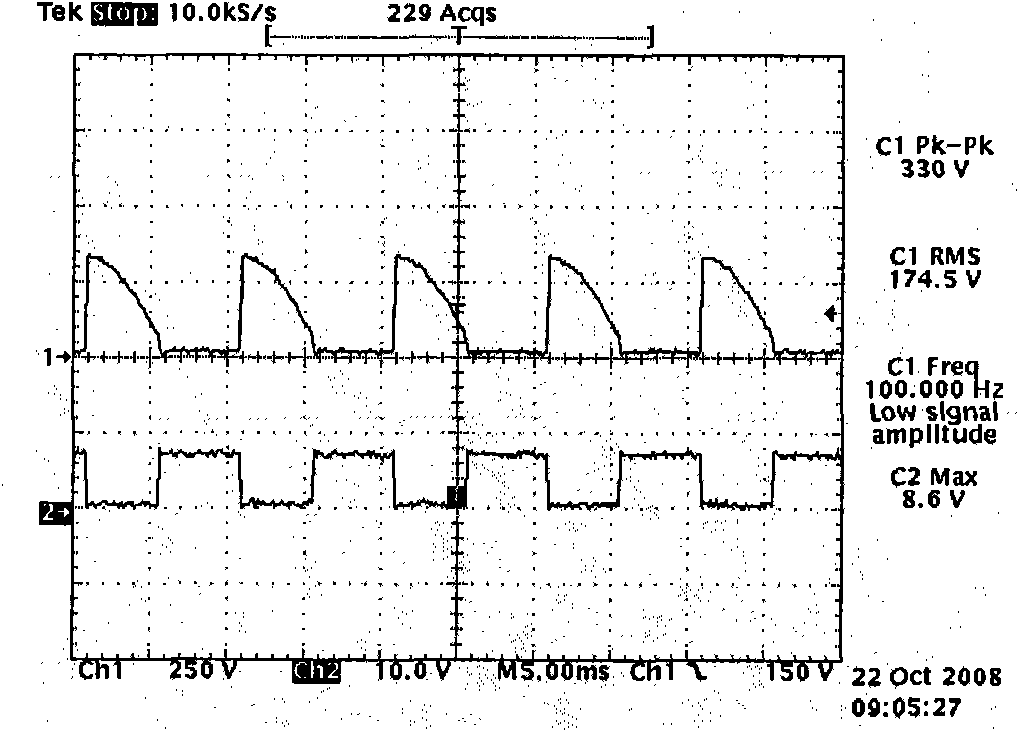 LED driving power supply and LED light source