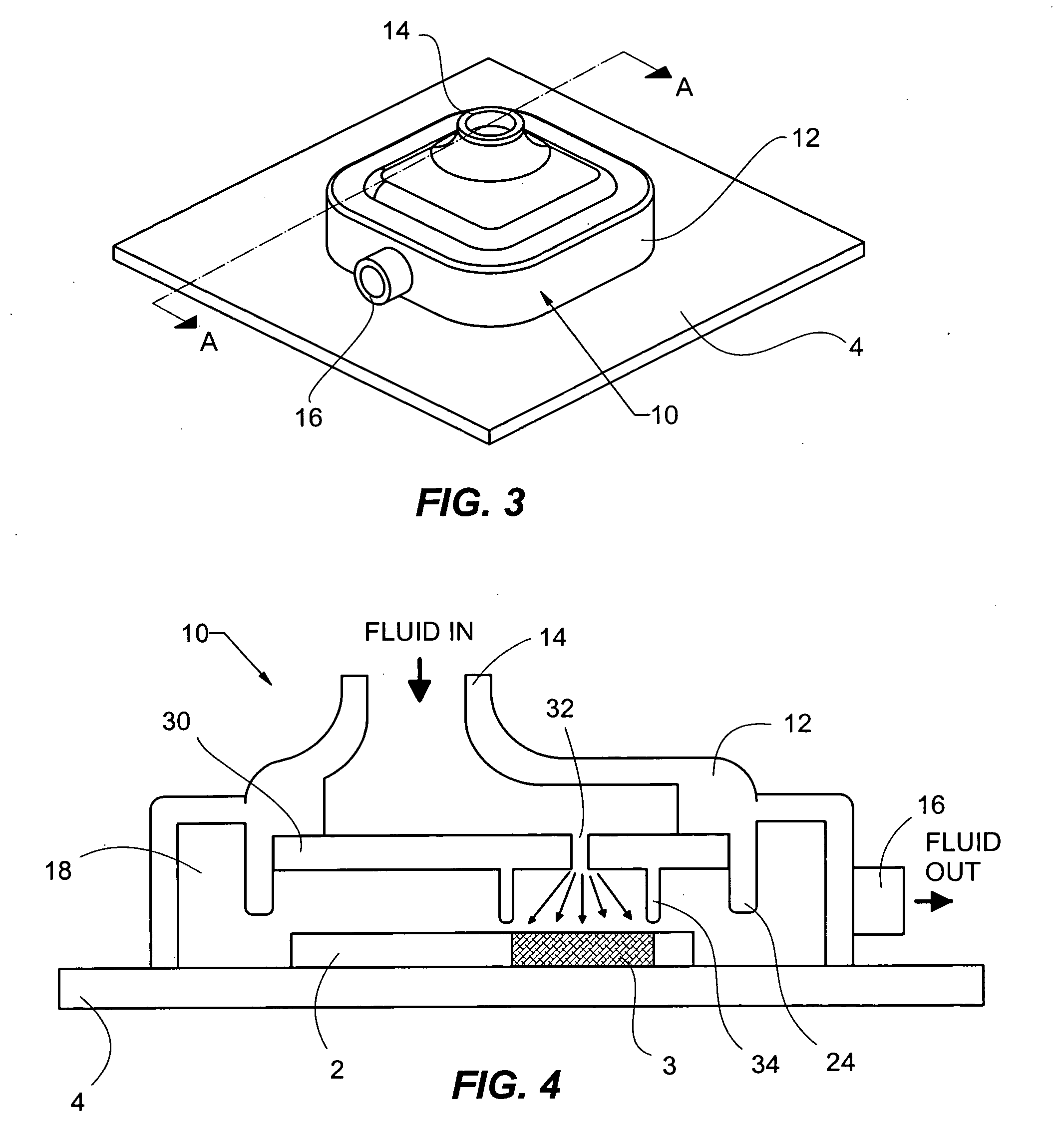 Hotspot spray cooling