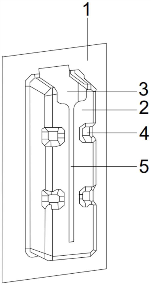 Full-plant-fiber pulp-molded buckle