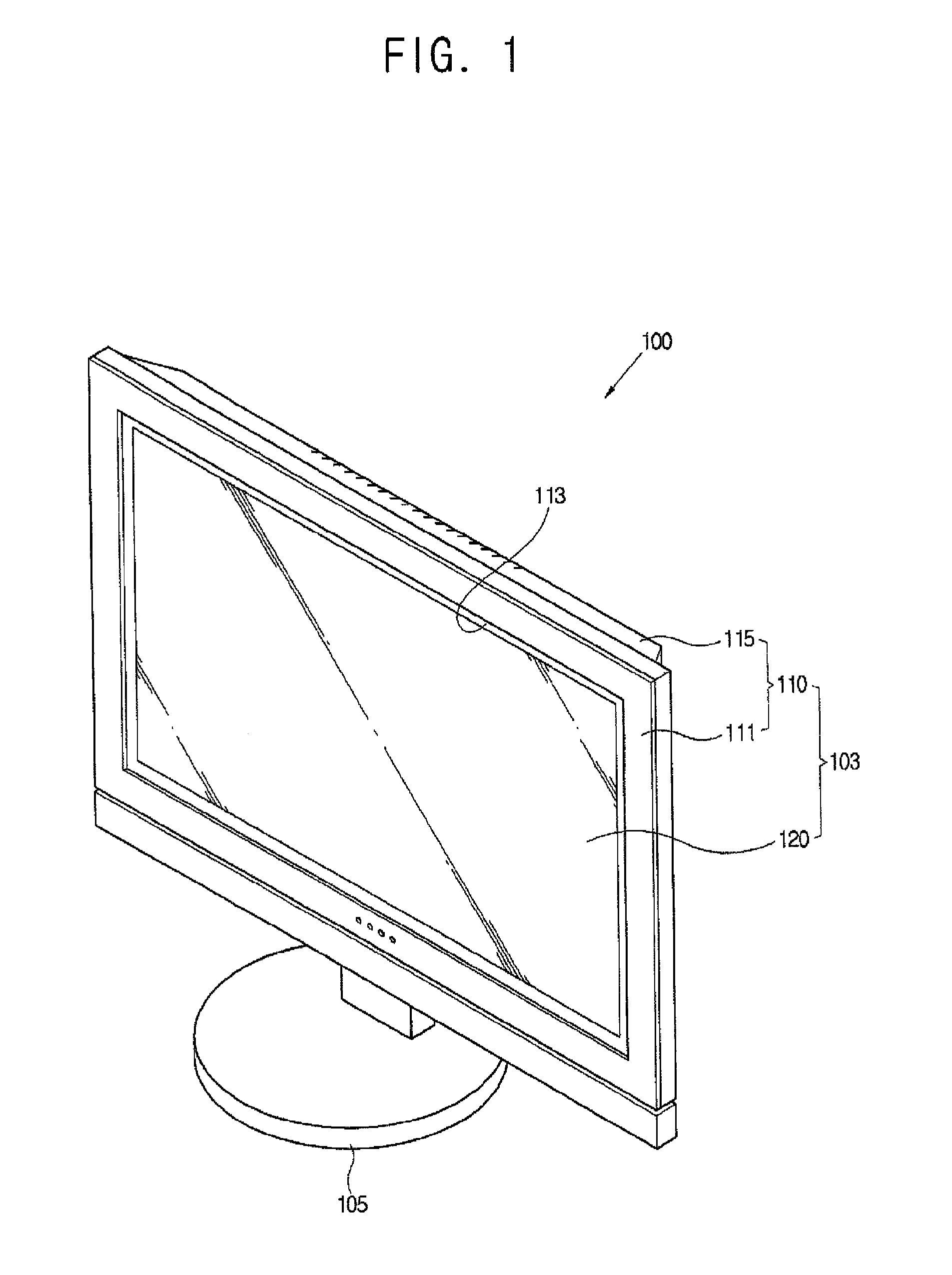 Cooling fan unit and display apparatus having the same