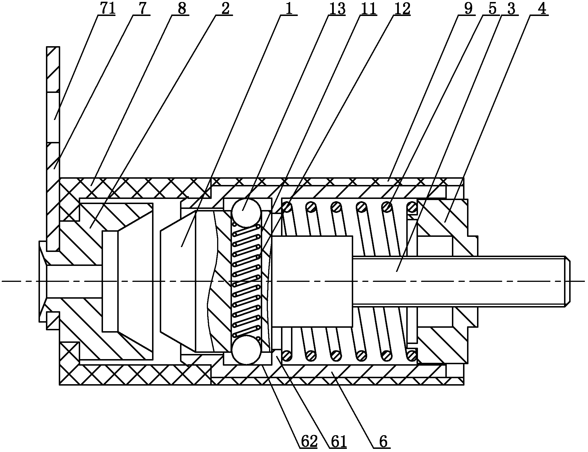 Shorting switch for starter of brushless hydraulically-damped motor