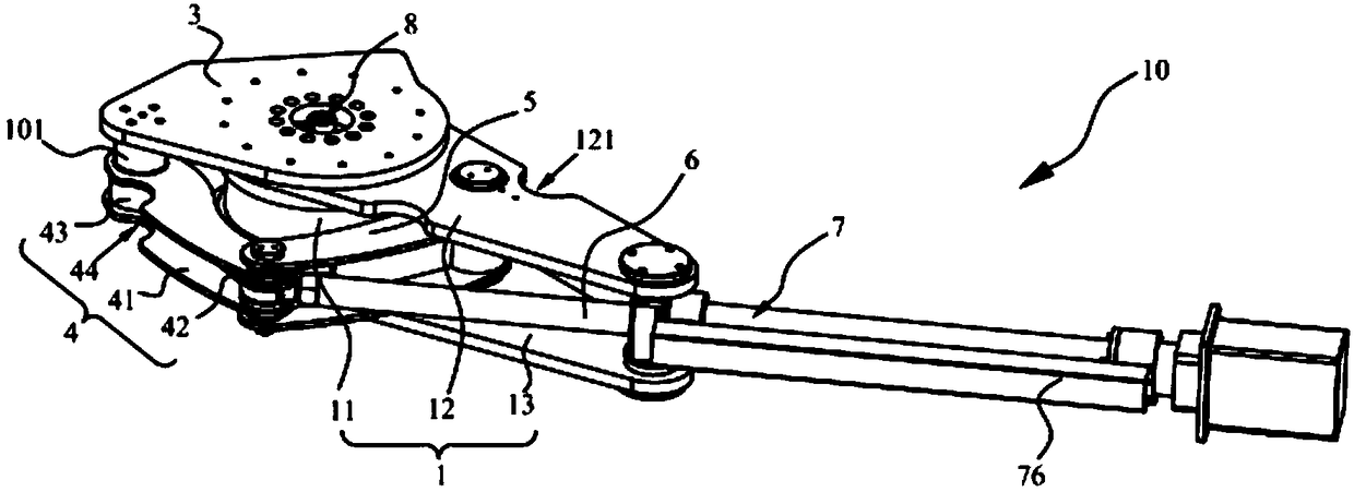 Horizontal rotating mechanism and heliostat system