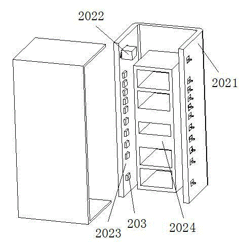 Intelligent express sending, storing and taking terminal and sending, storing and taking method thereof