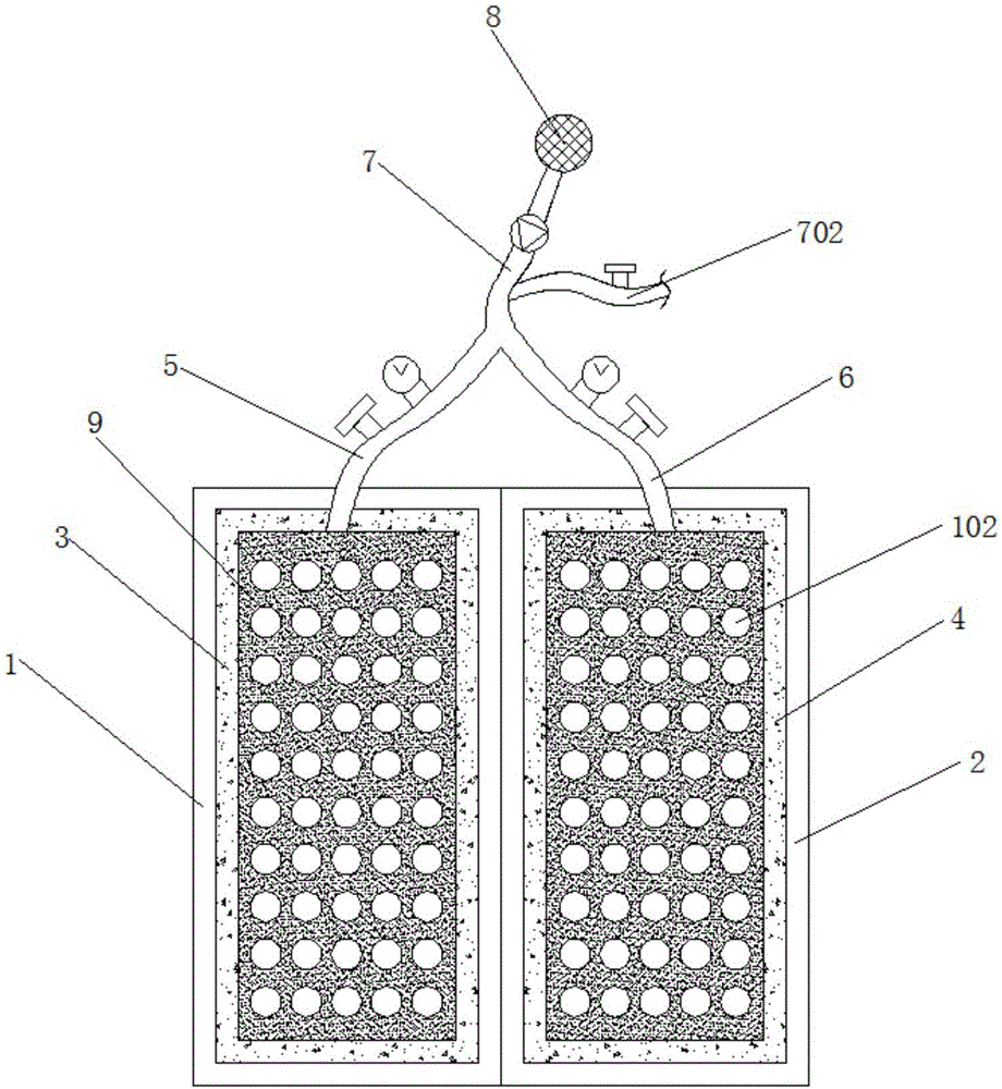 External skeleton splint device for treating bone trauma