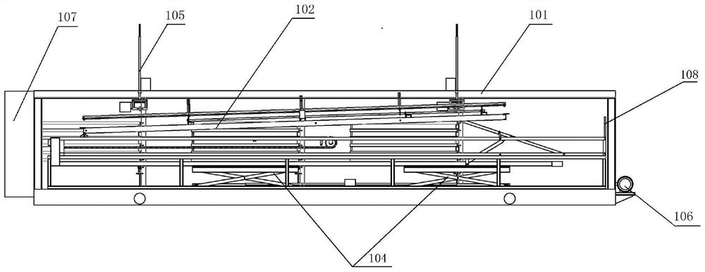 Novel pipe rod storage and maintenance system for drilling/workover operation