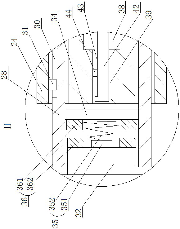 Intelligent fire-fighting trolley in floor