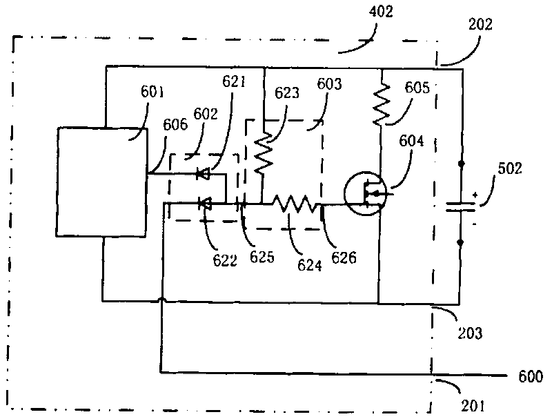 Voltage equalization circuit for series super capacitor bank and control method thereof