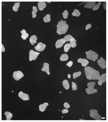 Preparation method of spherical carboxymethyl cellulose barium stephenate based on added seed crystals