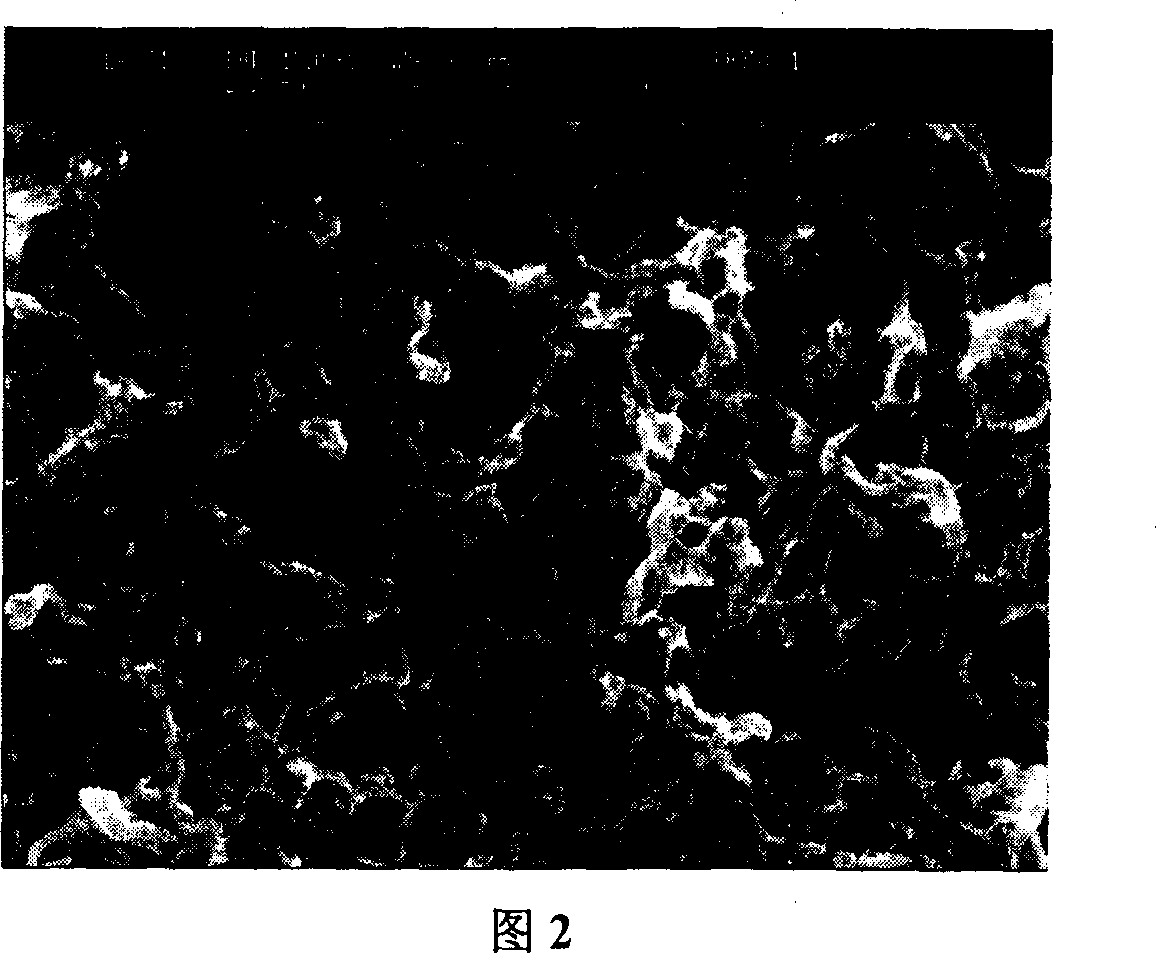 Process for preparing hybridized porous lithium ion cell electrolyte film