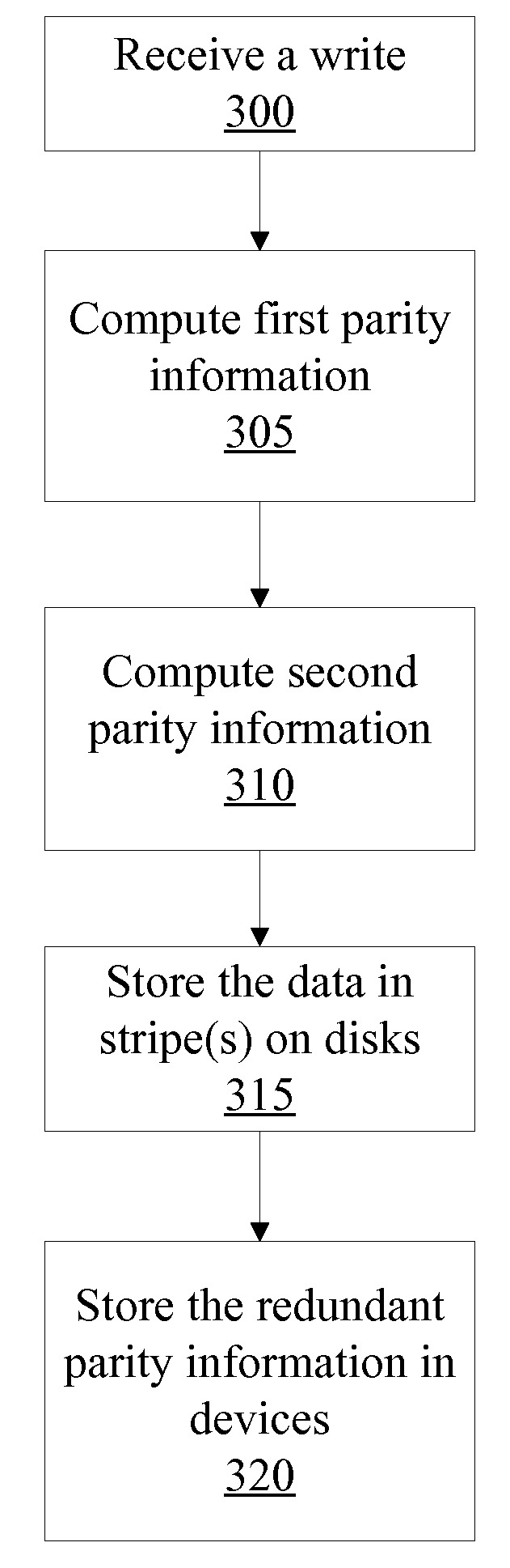 Raid with redundant parity