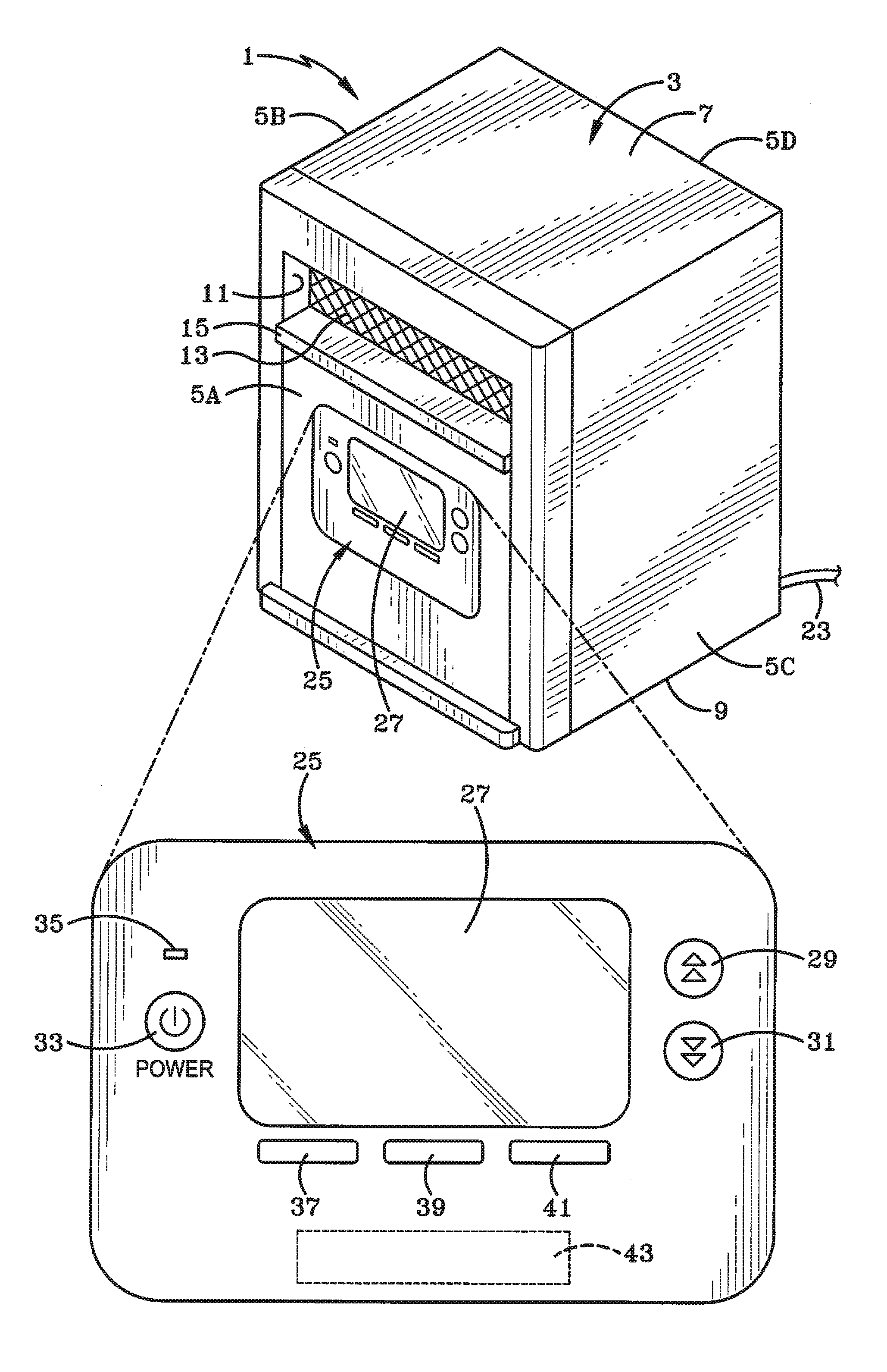 Remotely controlled portable heater