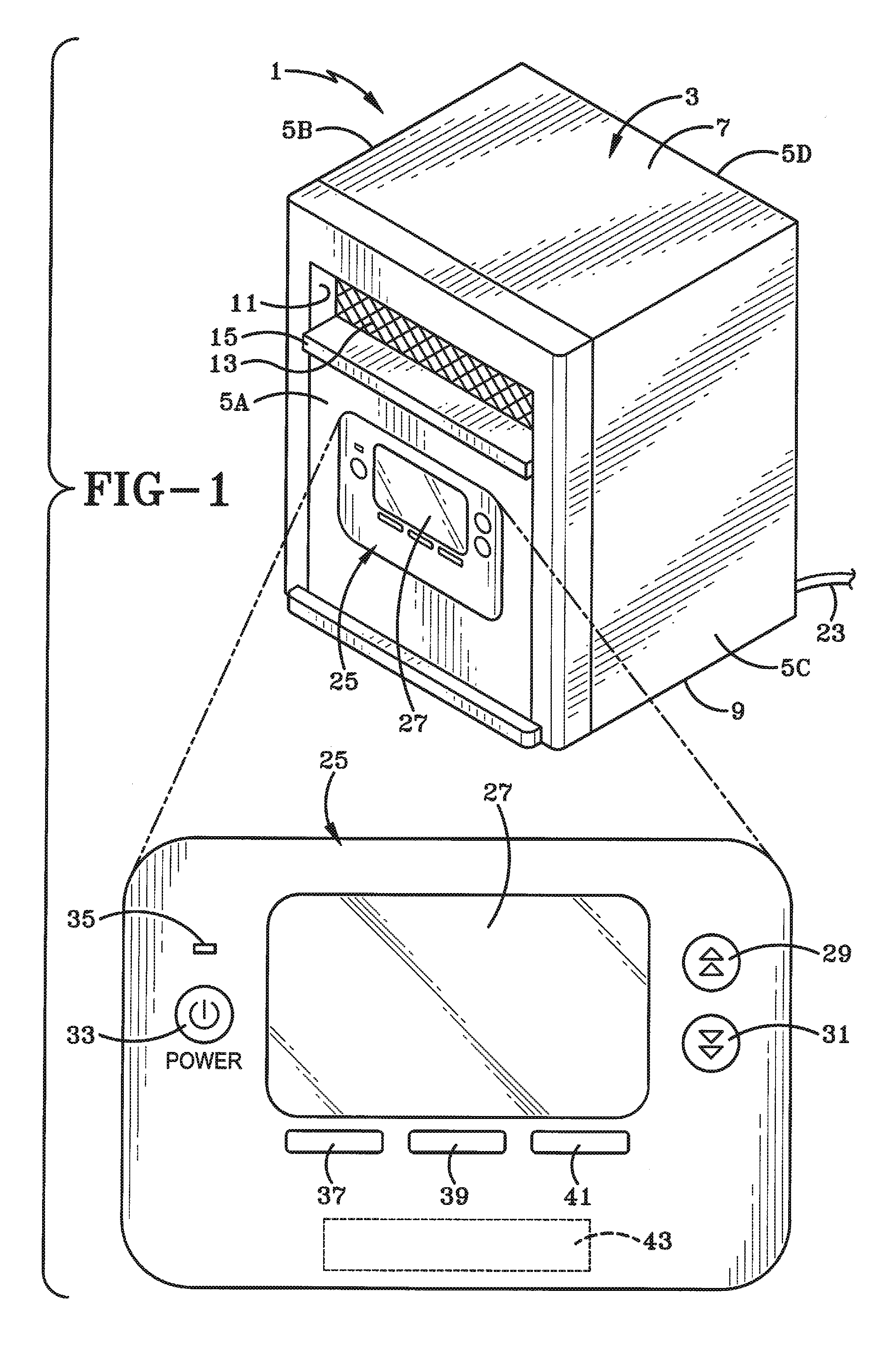 Remotely controlled portable heater