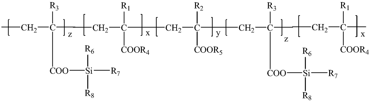 Room temperature crosslinked polyacrylate elastomer and preparation method thereof