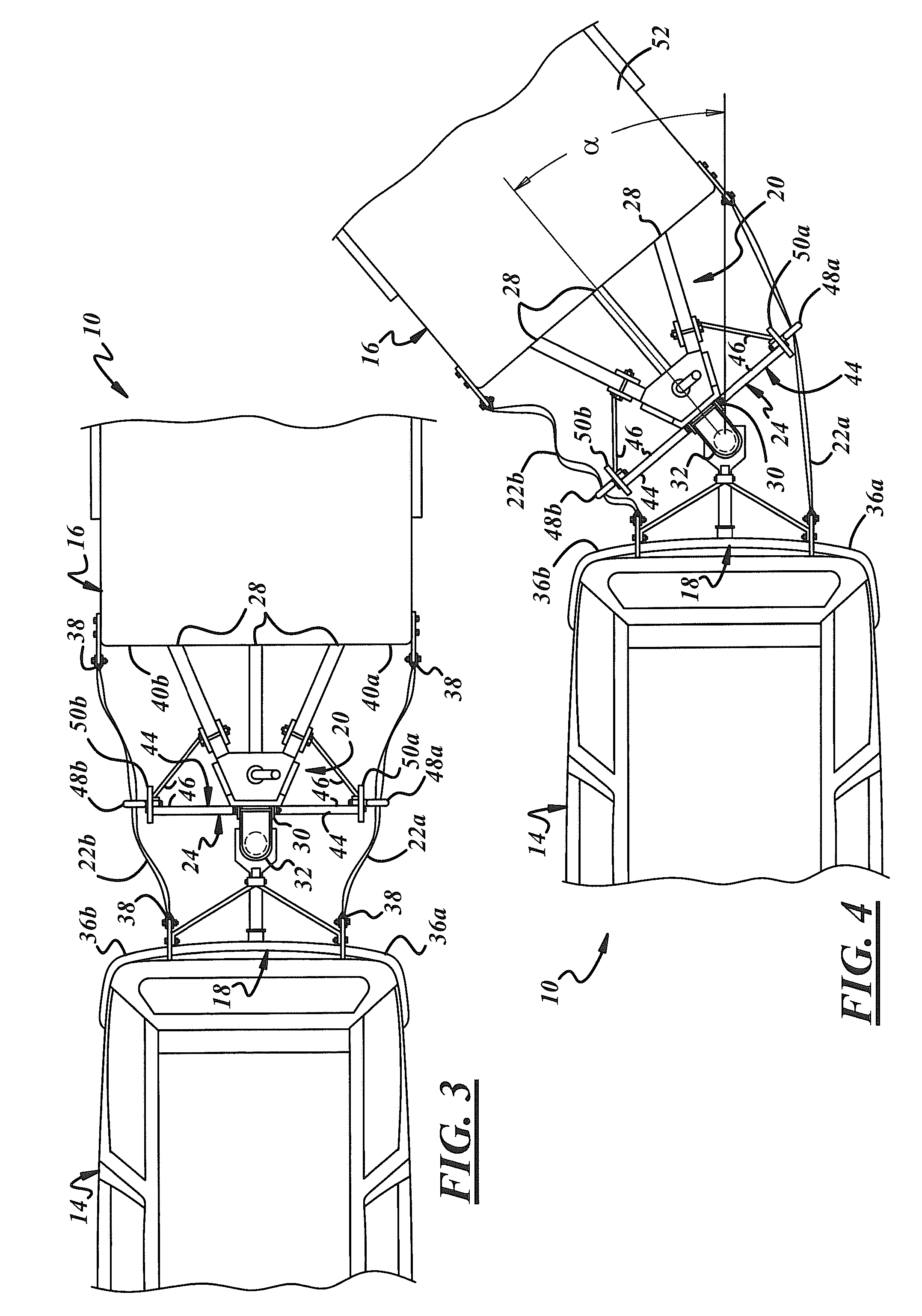 Anti-jackknifing hitch assembly