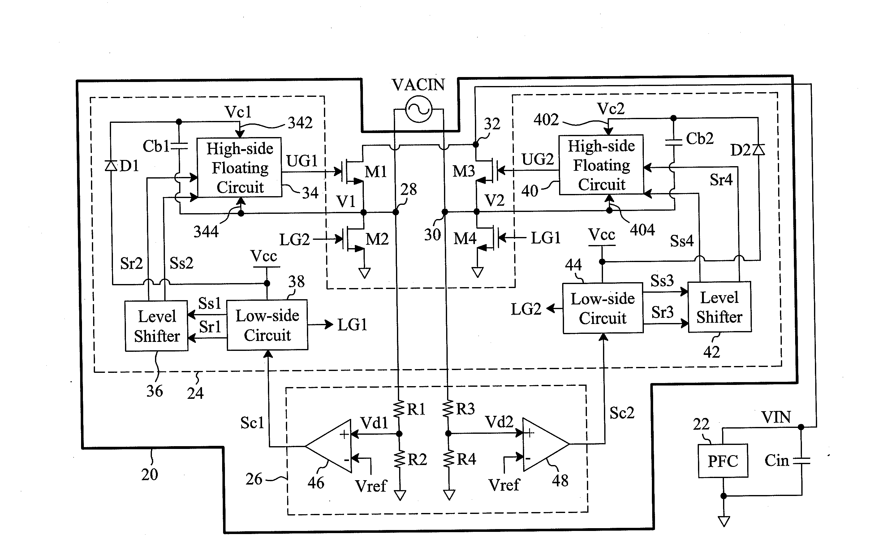 Mosfet bridge rectifier