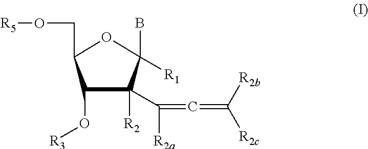 2′allene-substituted nucleoside derivatives