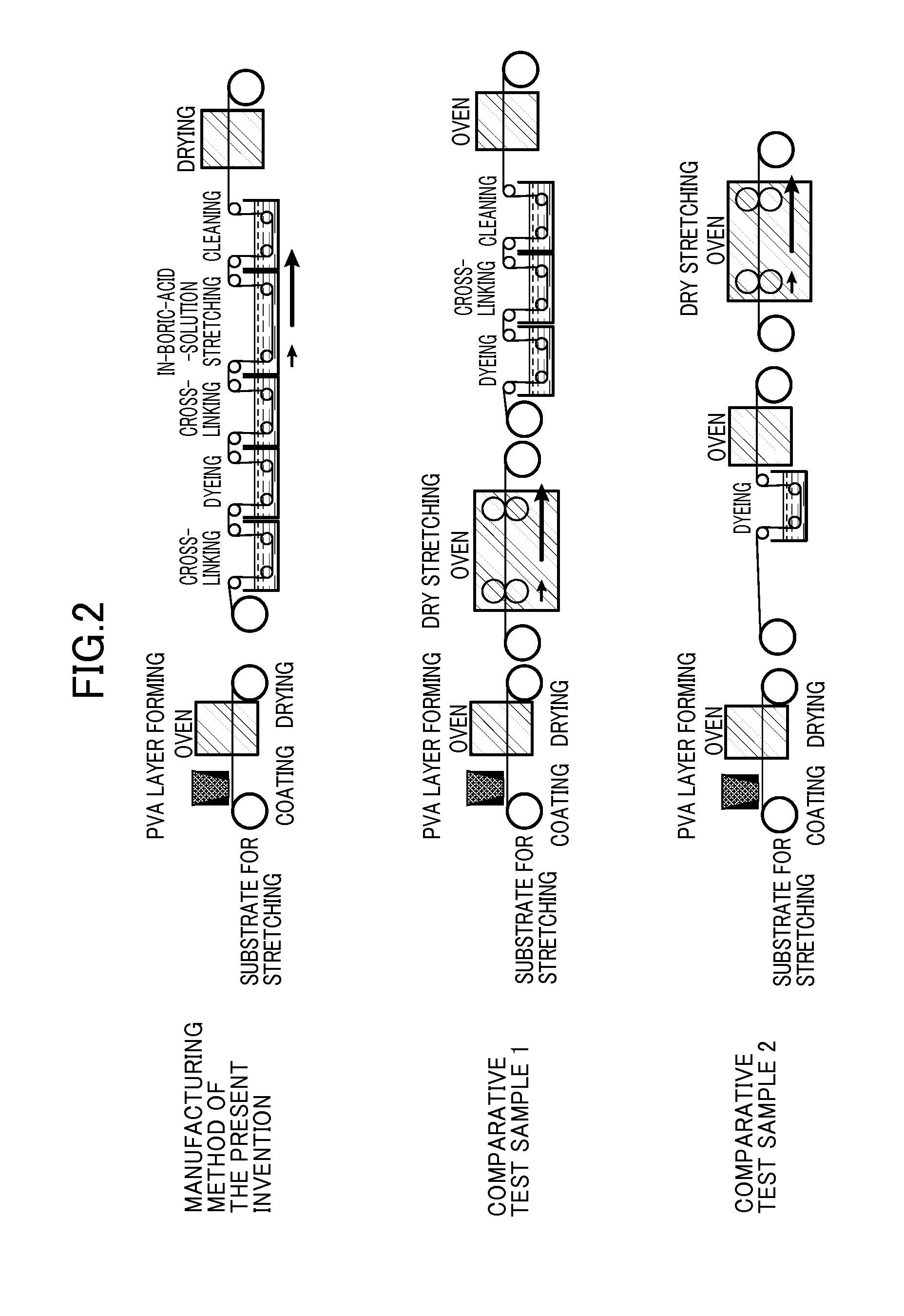 Thin high-performance polarizing film and method for manufacturing the same