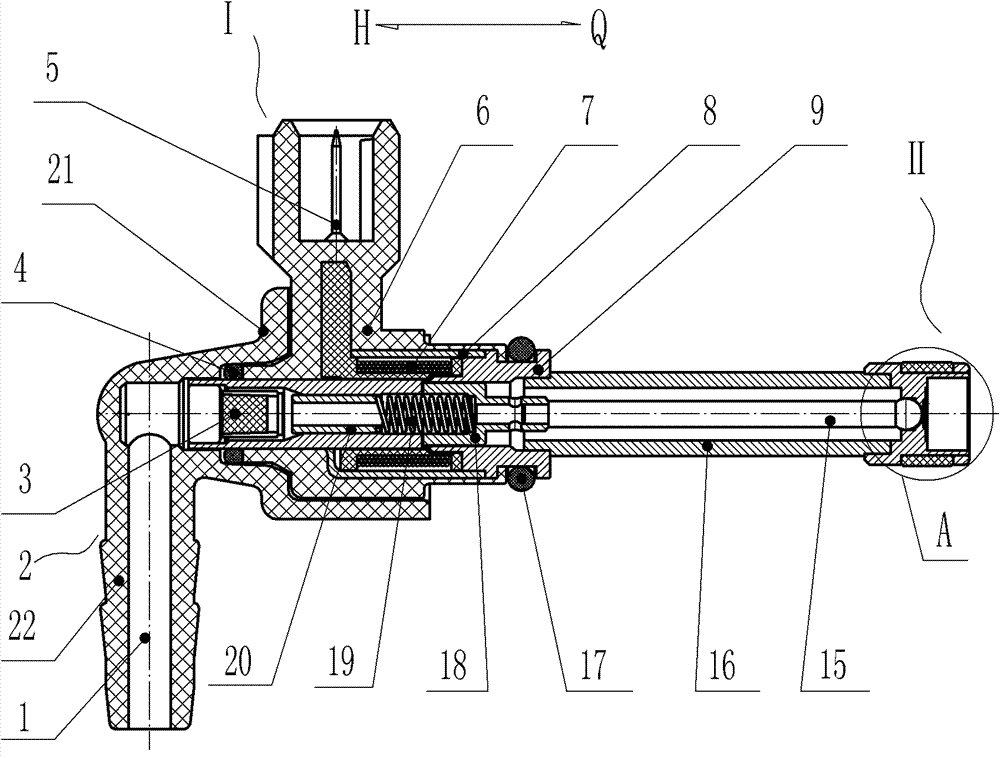 Electromagnetic valve type urea solution injector