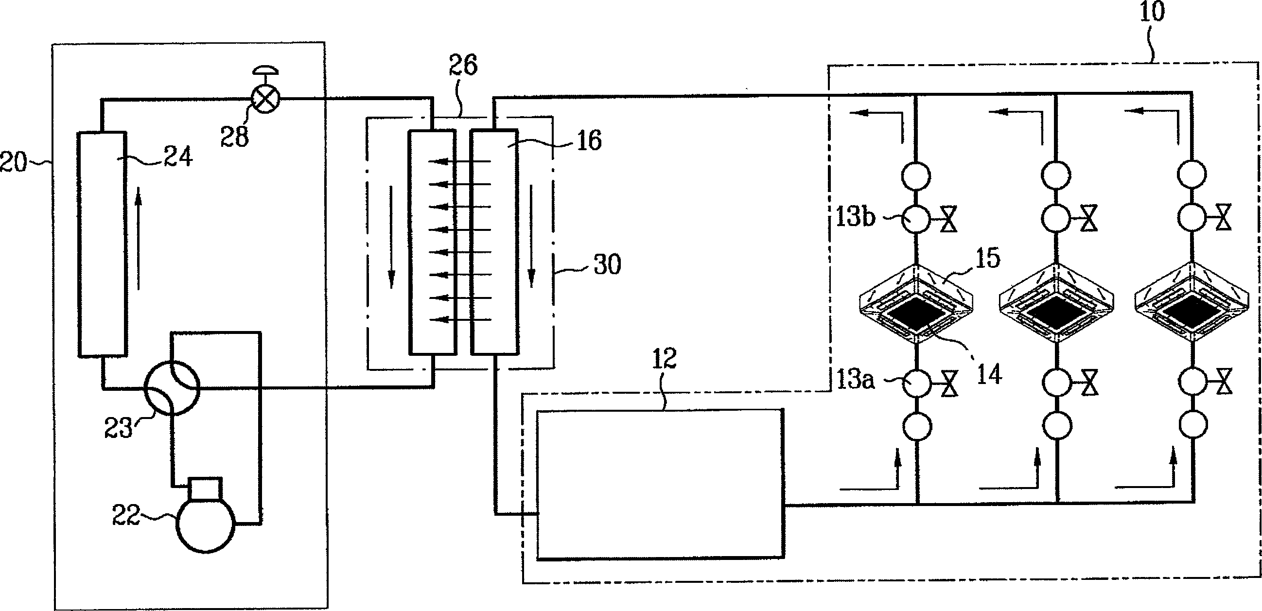 Air conditioning system and method for controlling the same